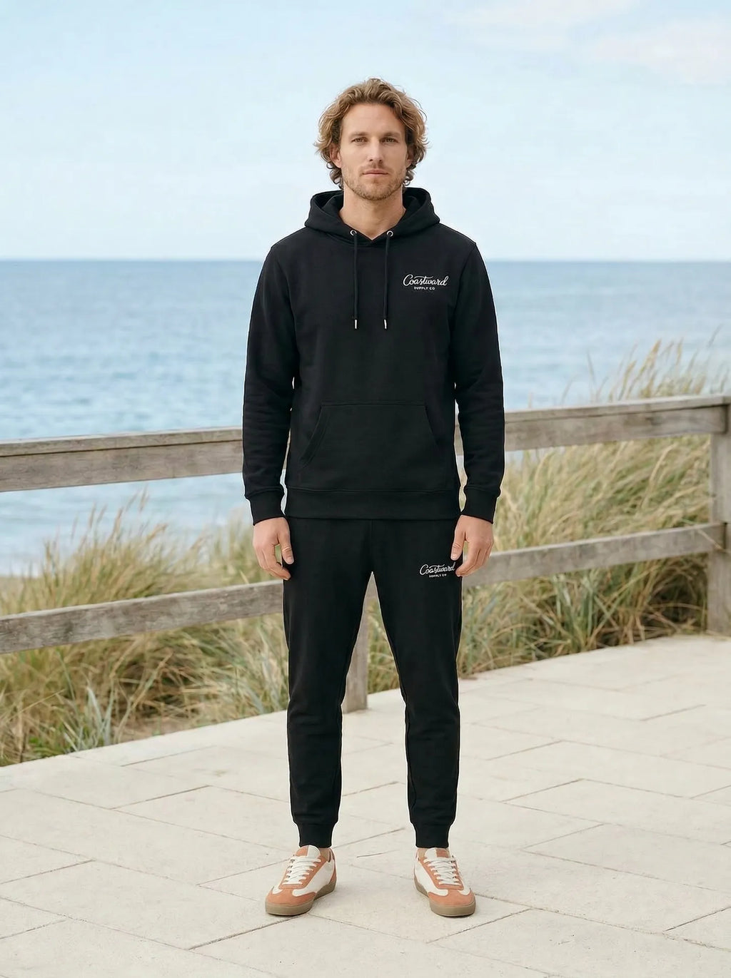 Premium coastal hoodie designed for everyday comfort, layering, and travel