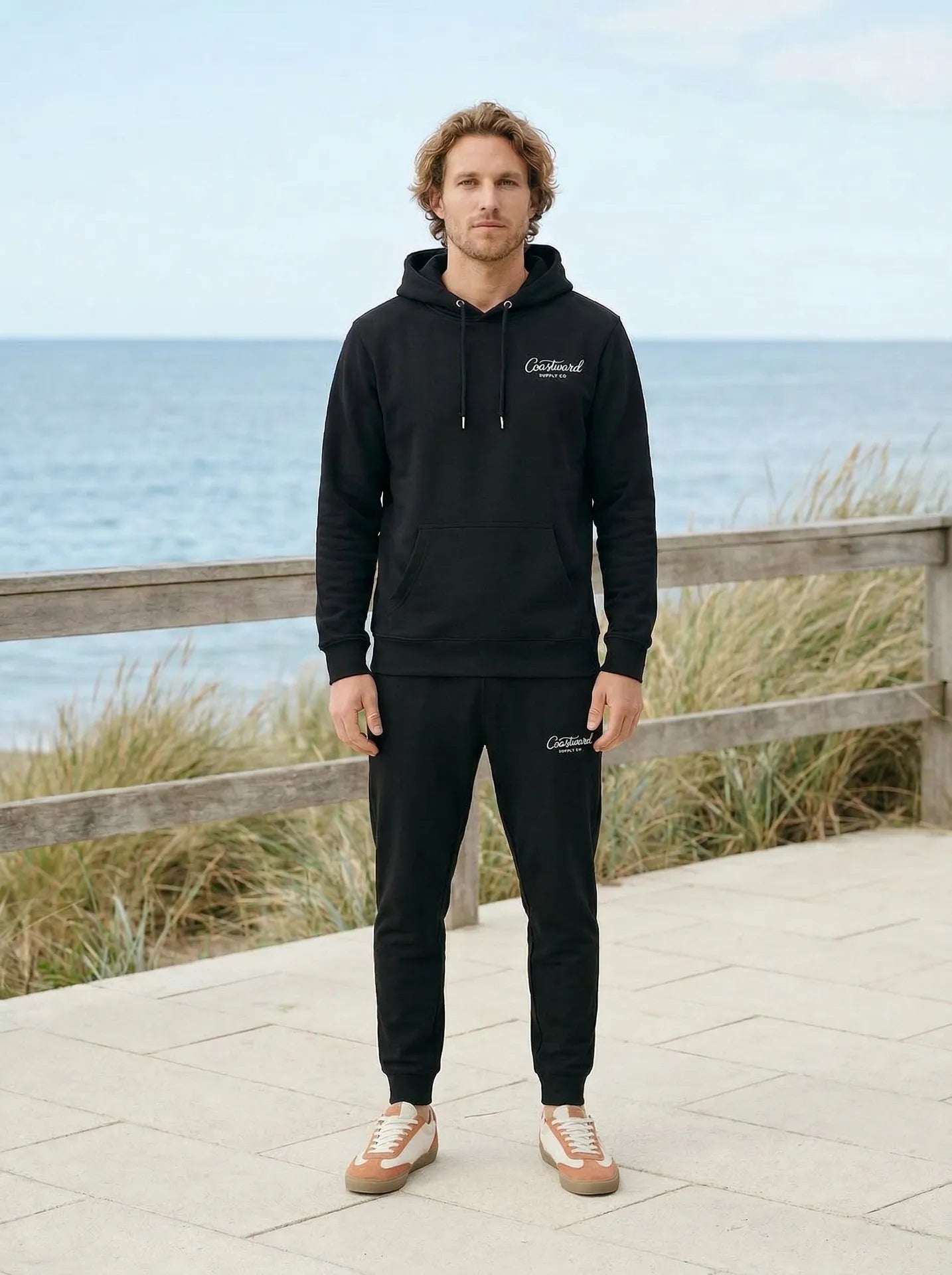 Premium coastal hoodie designed for everyday comfort, layering, and travel