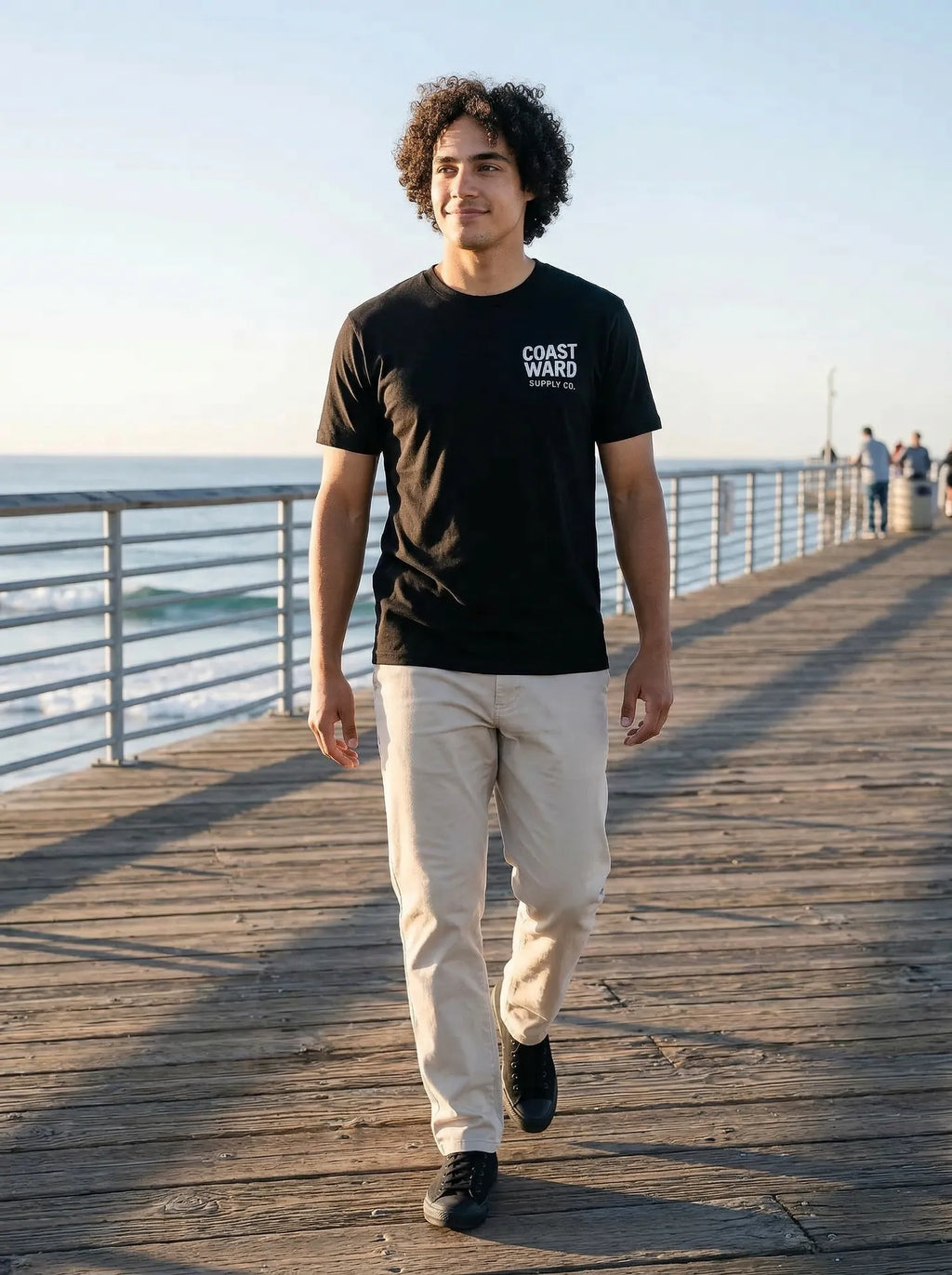 Premium coastal graphic t-shirt designed for everyday comfort and lifestyle wear