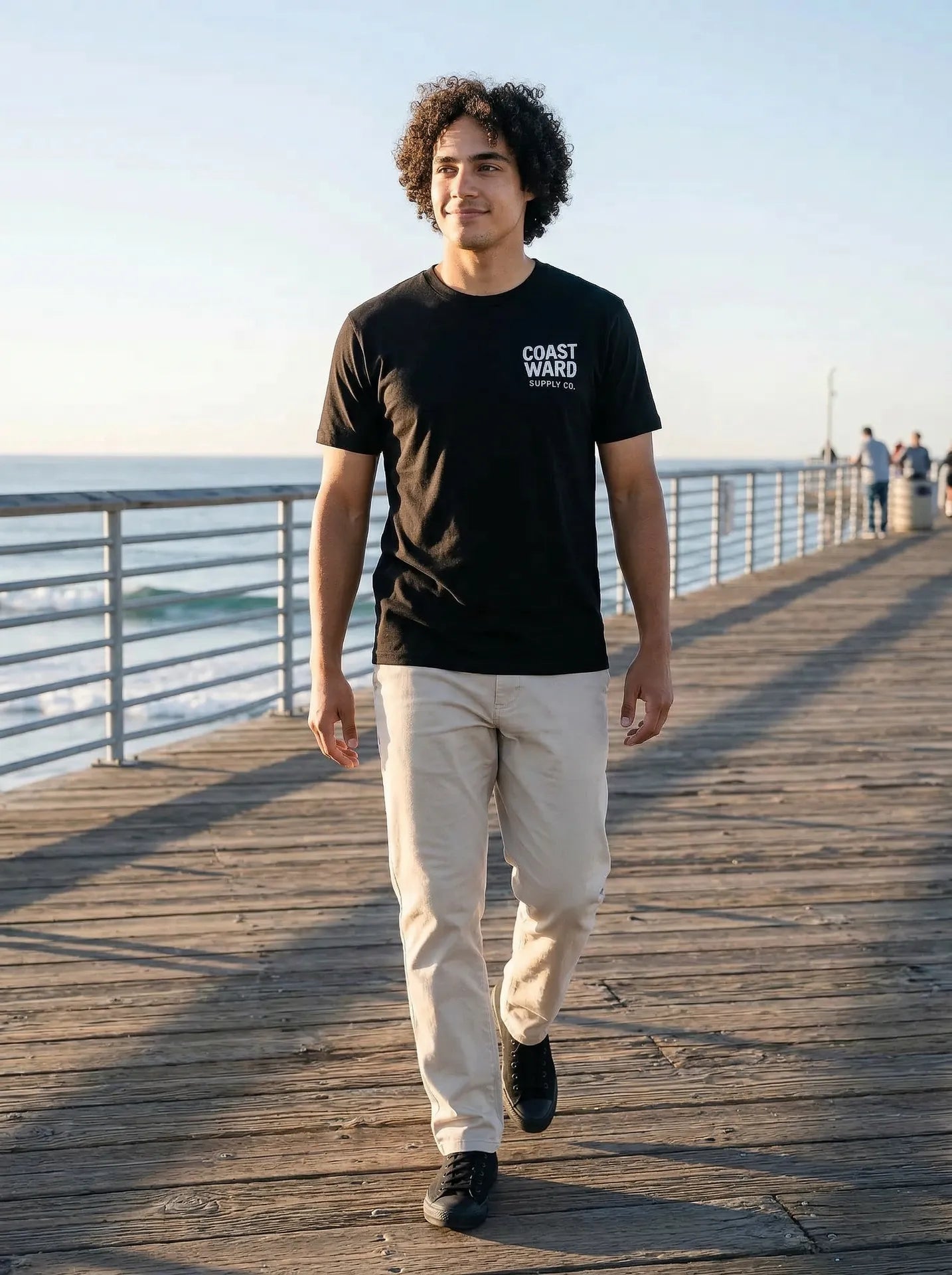 Premium coastal graphic t-shirt designed for everyday comfort and lifestyle wear