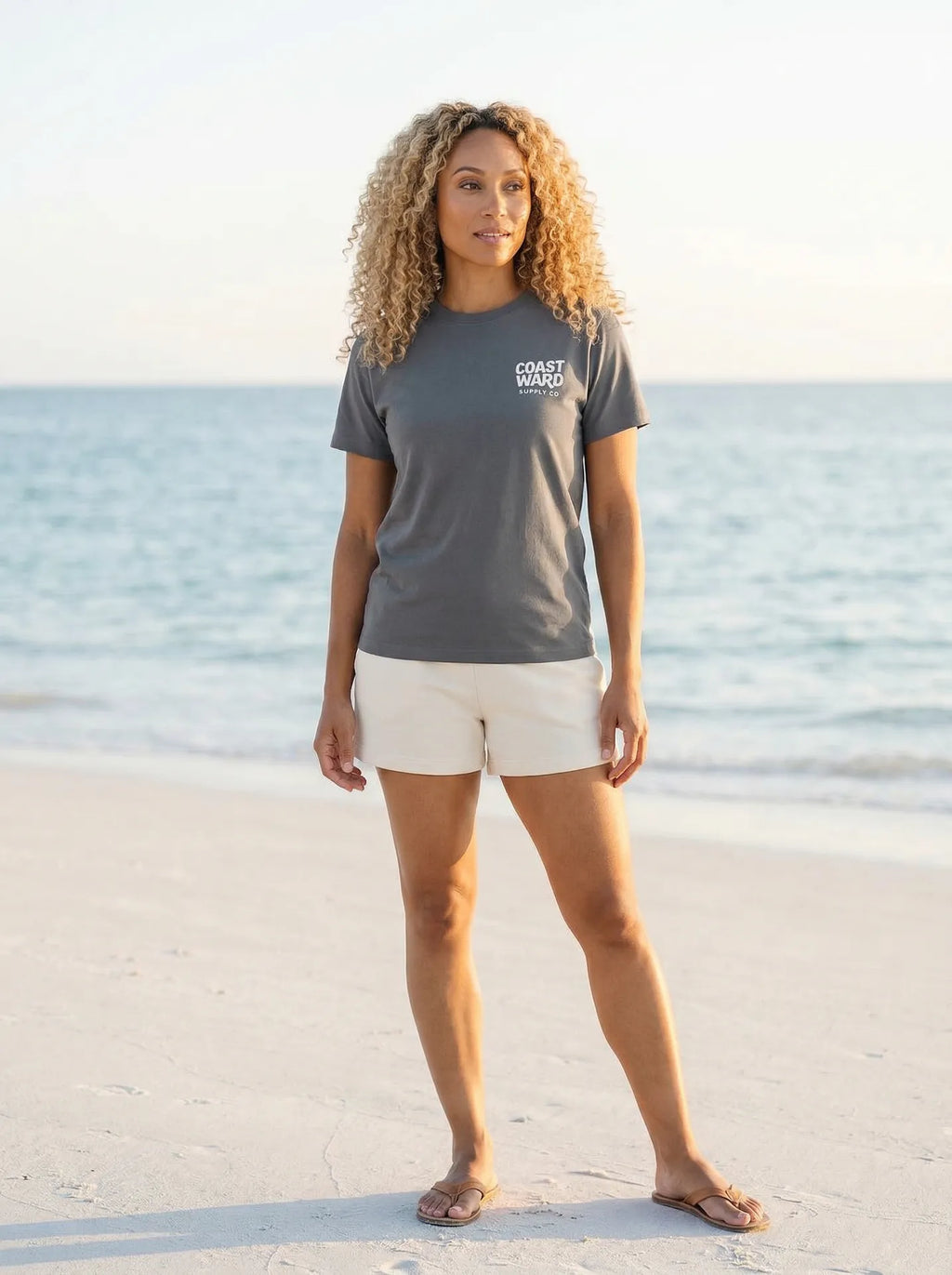 Premium coastal graphic t-shirt designed for everyday comfort and lifestyle wear