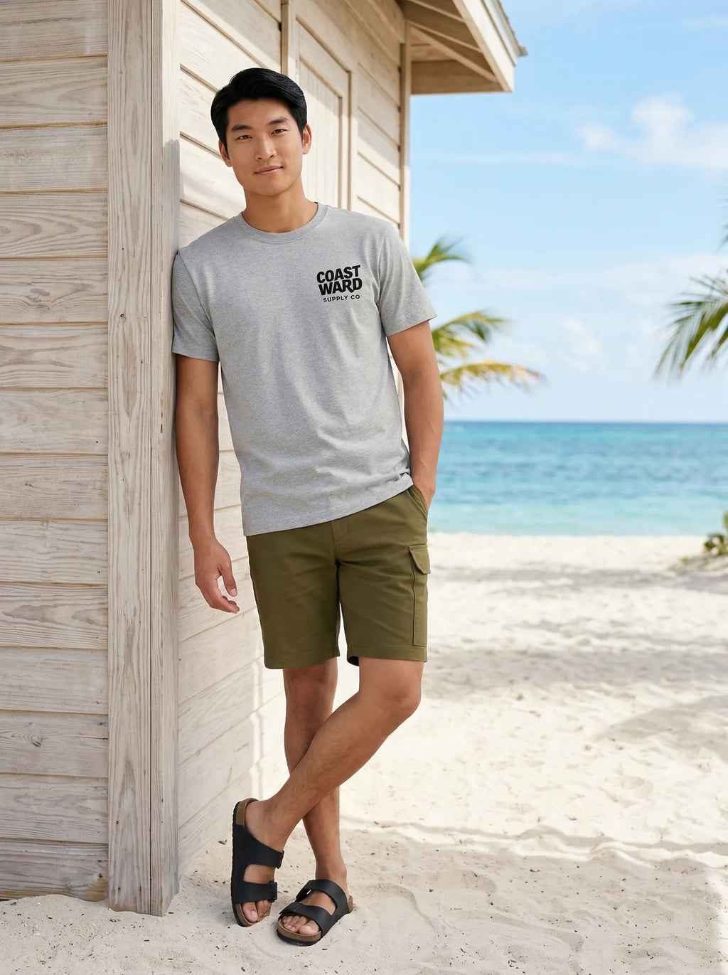 Premium coastal graphic t-shirt designed for everyday comfort and lifestyle wear