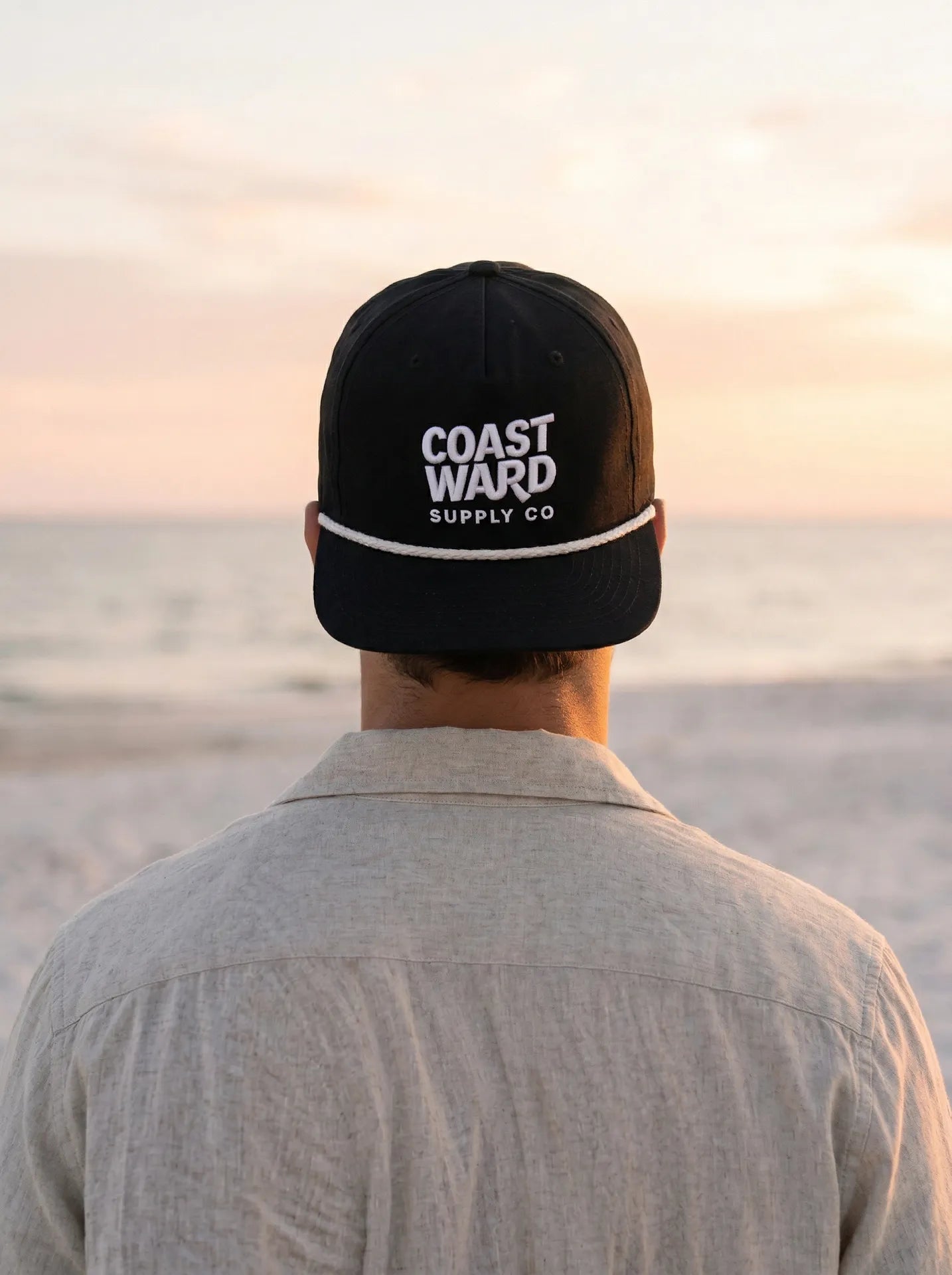 Coastal graphic cap designed for everyday wear, travel, and outdoor adventures