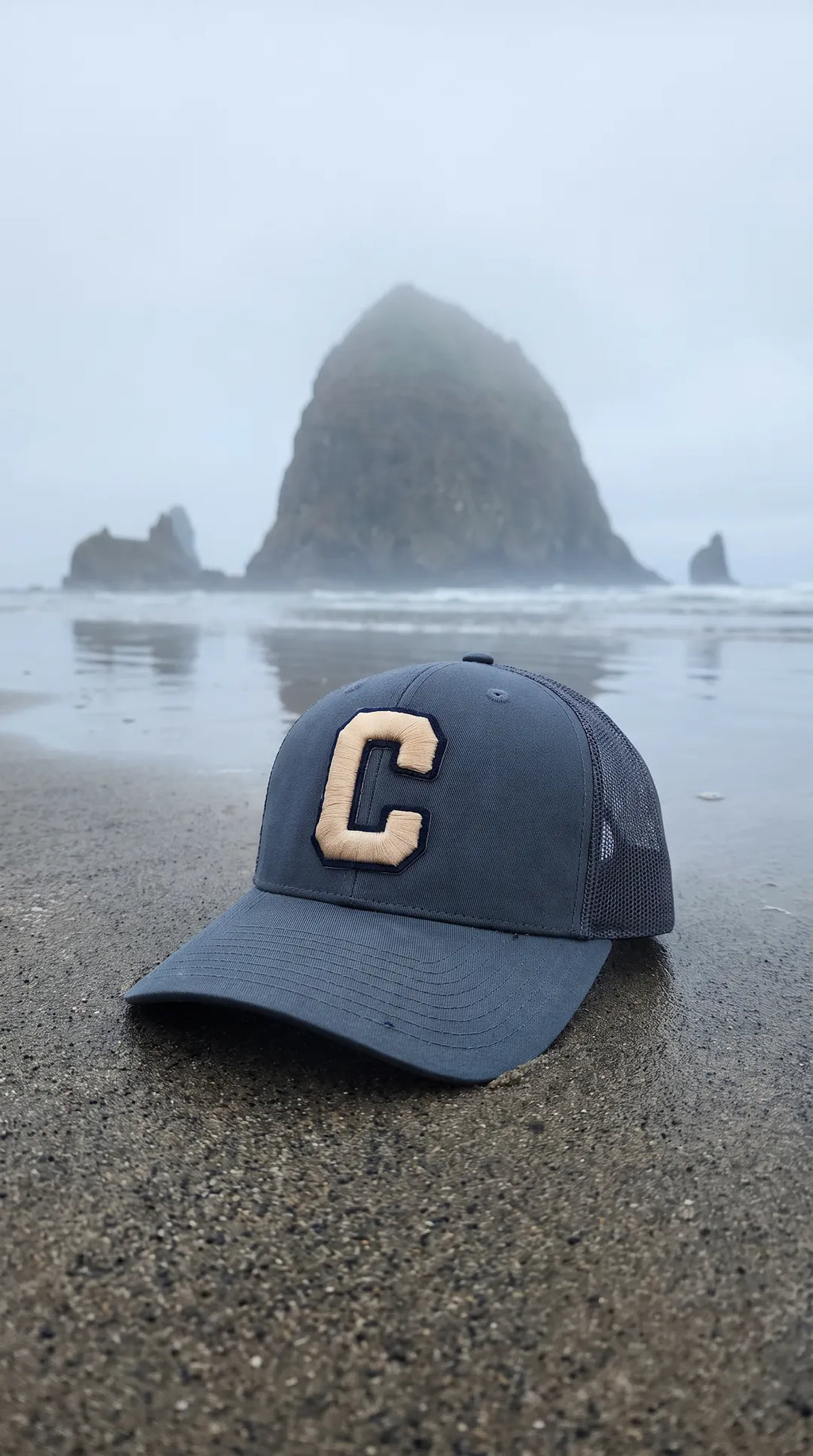 Coastward Petrol Blue C Cap Cannon Beach 
