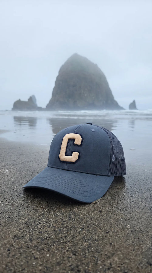 Coastward Petrol Blue C Cap Cannon Beach 