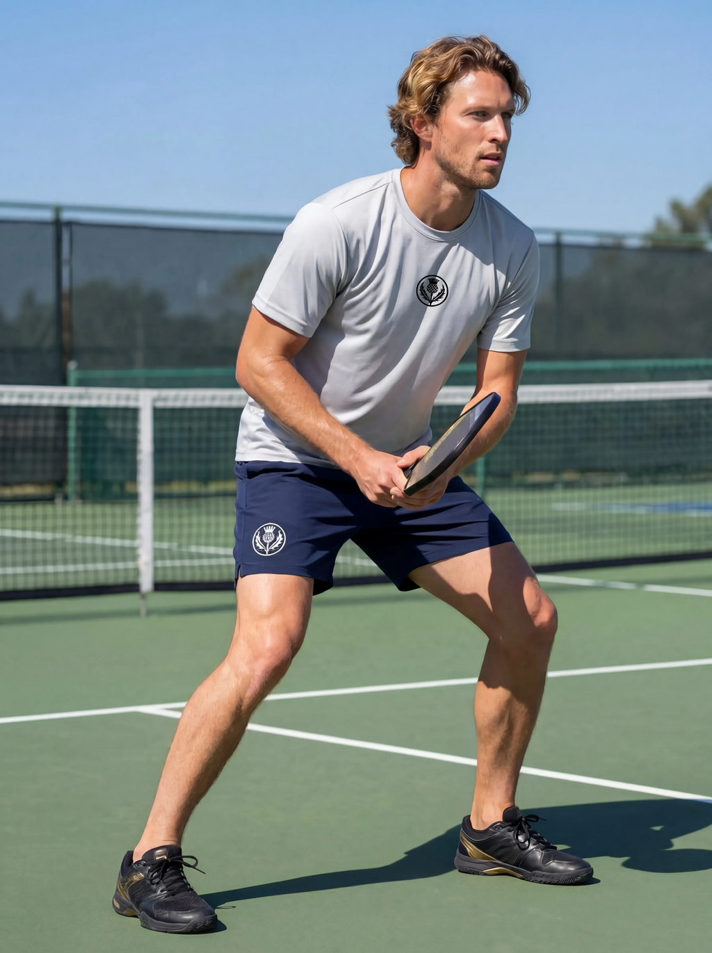 Men's coastal athletic tee designed for performance, comfort, and everyday movement