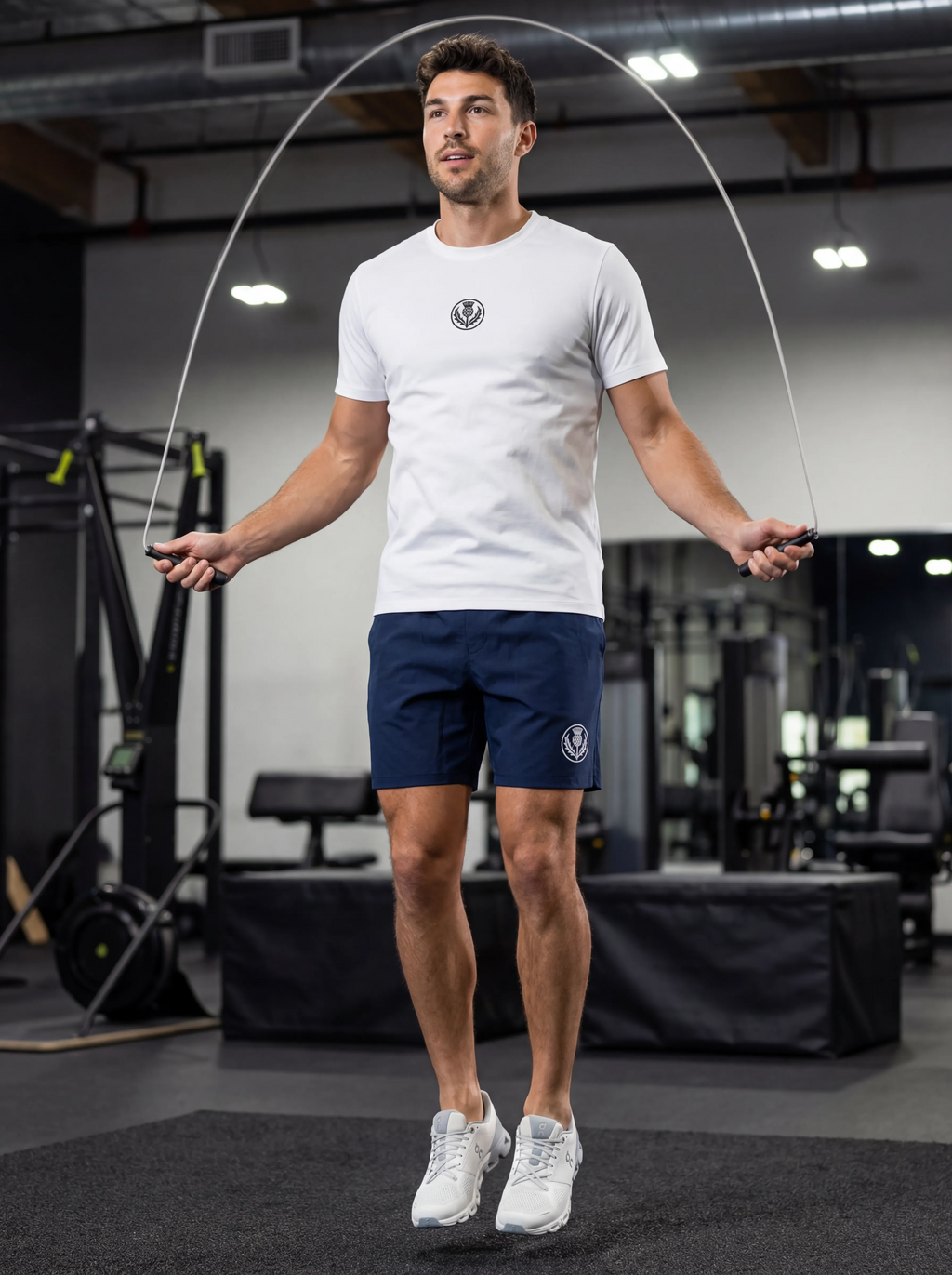 Men's coastal athletic tee designed for performance, comfort, and everyday movement