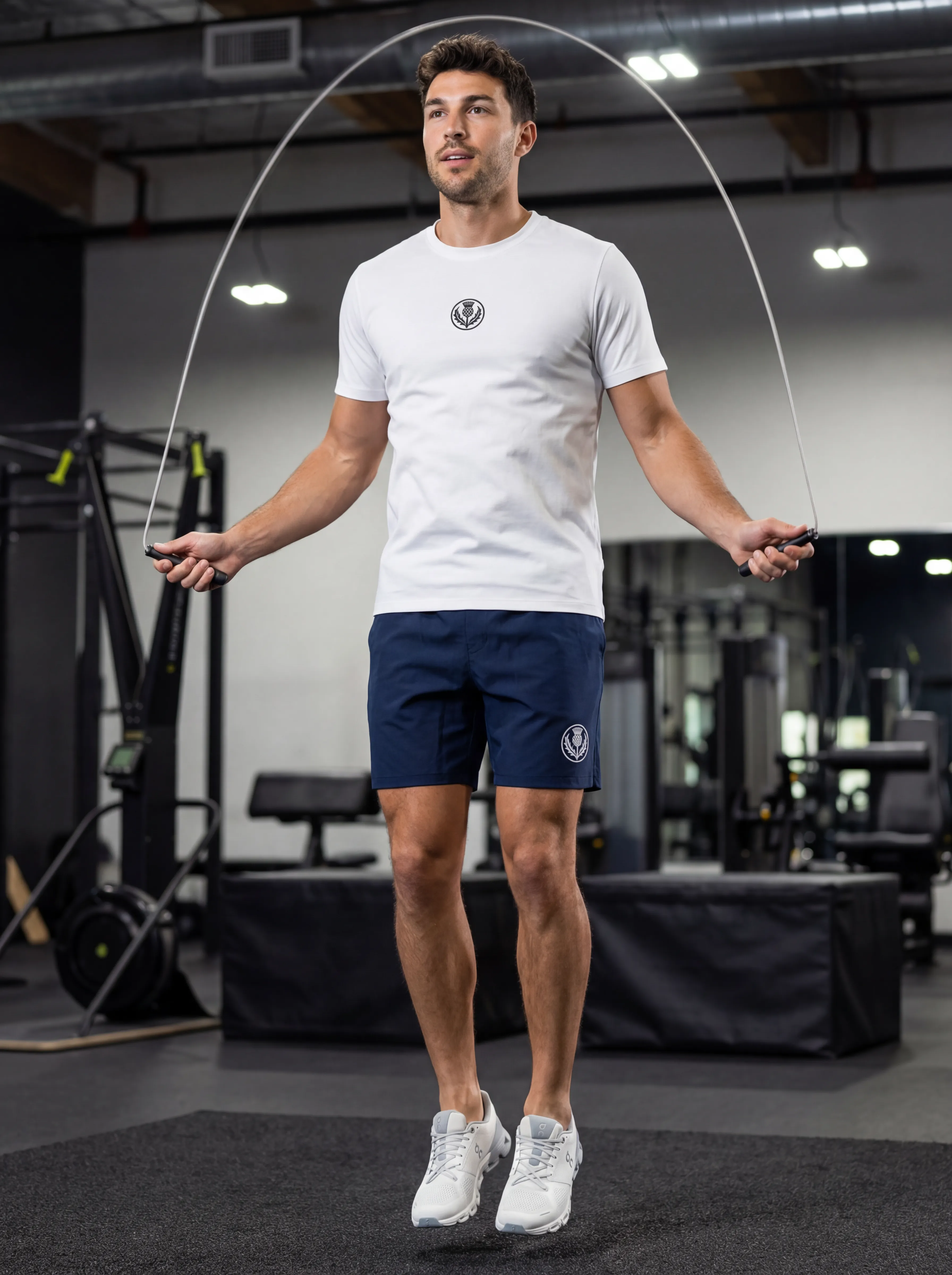 Men's coastal athletic tee designed for performance, comfort, and everyday movement