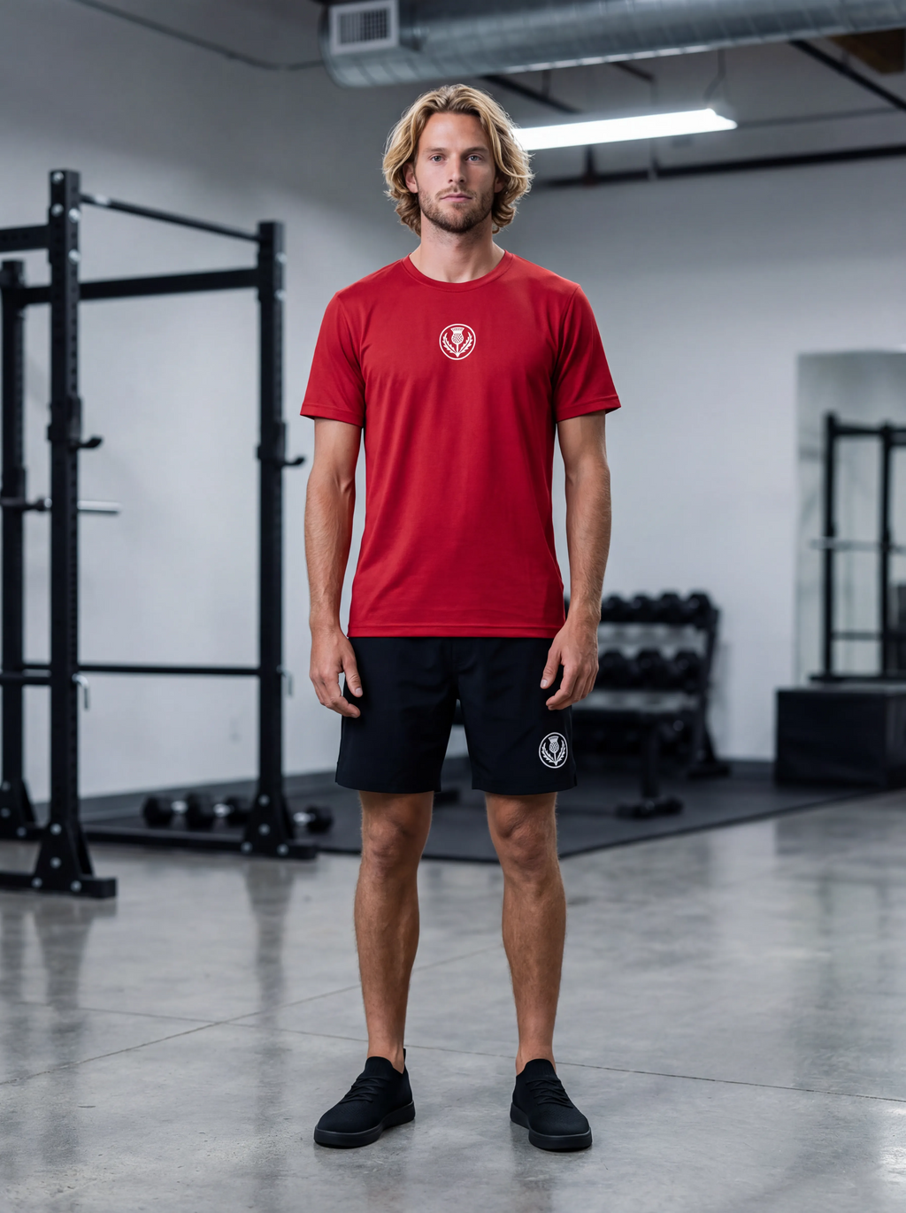 Men's coastal athletic tee designed for performance, comfort, and everyday movement