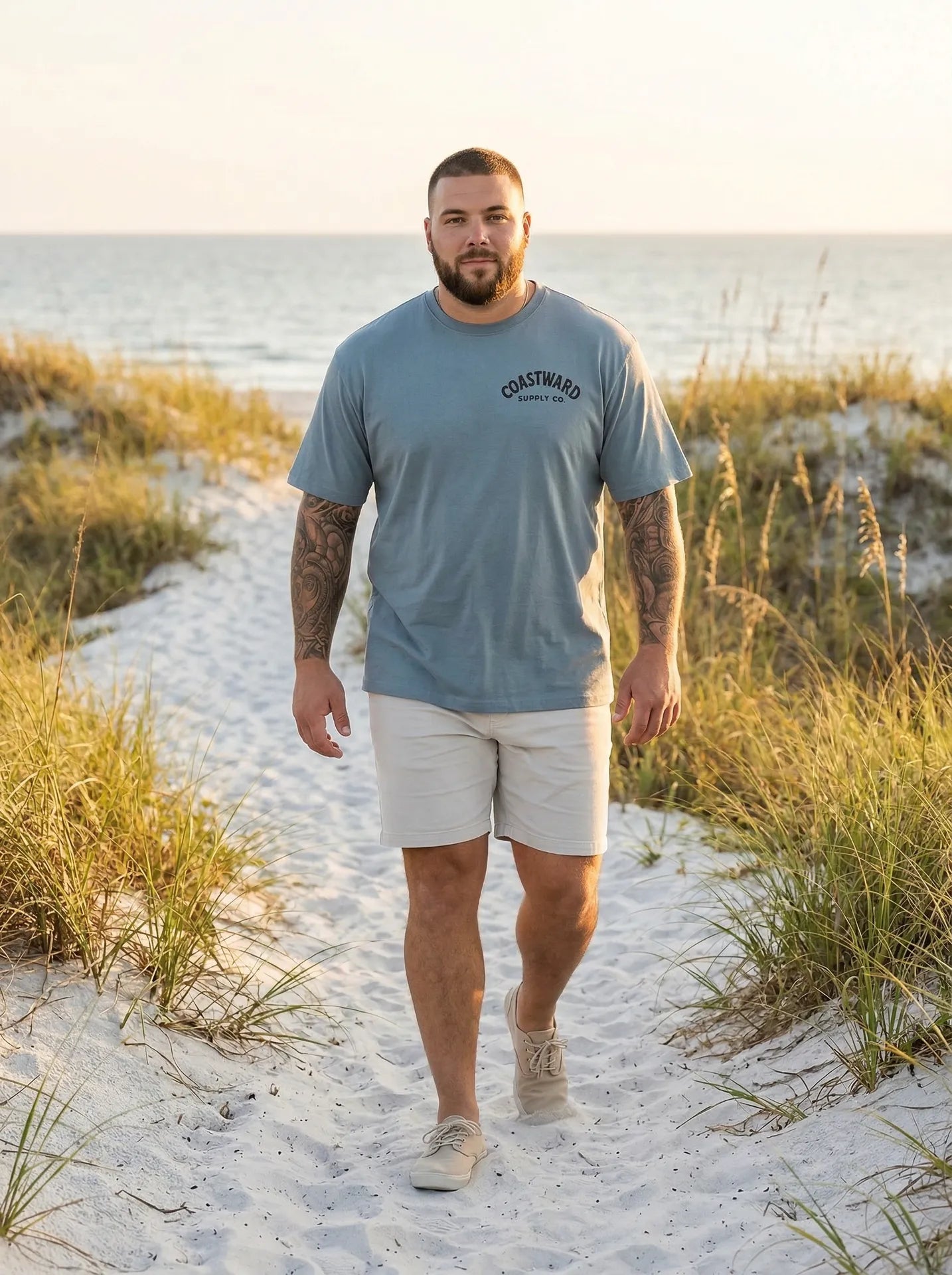Premium coastal t-shirt designed for everyday comfort and timeless style
