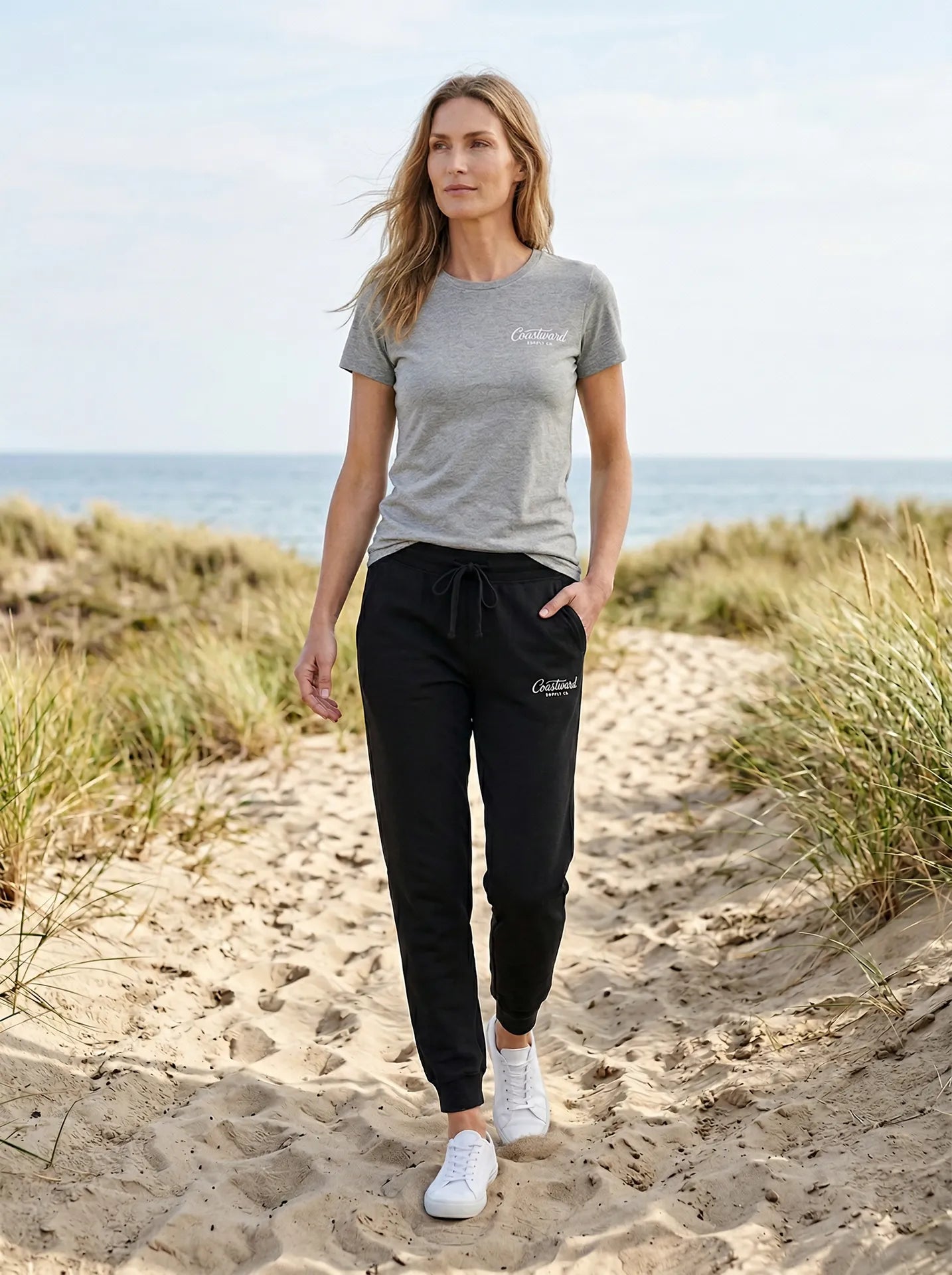 Premium coastal joggers designed for everyday comfort, travel, and active lifestyles