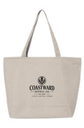 The Coastward Harbor Zip Tote | Premium Coastal Apparel